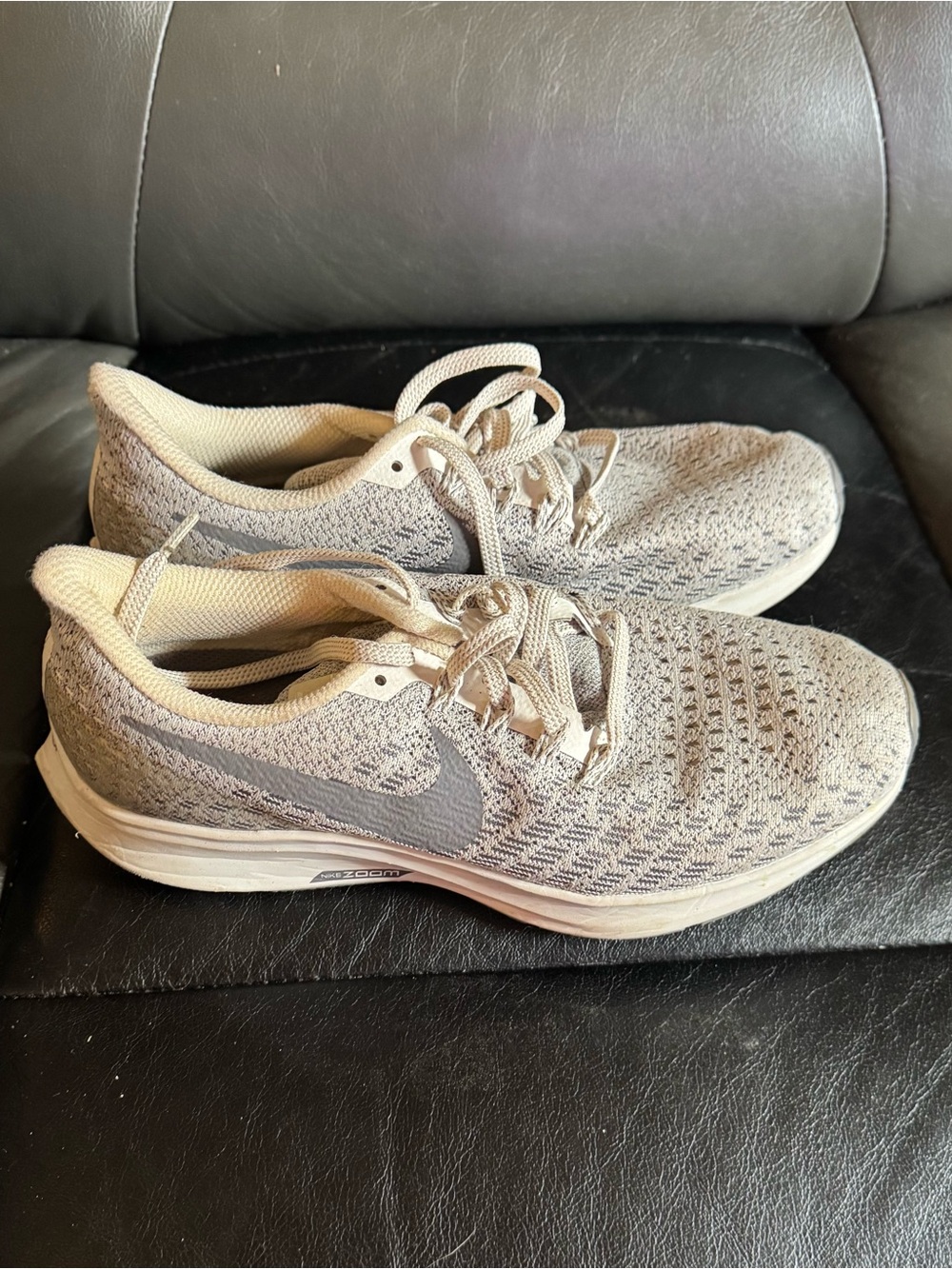Nike Women’sShoes - Light Beige and Gray